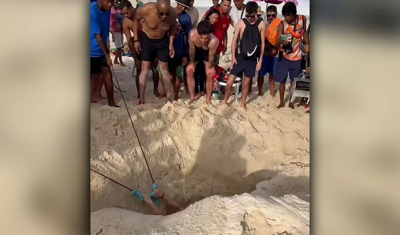 Sıkıntıdan kazdığı çukura hapsoldu! Yaşadığı korkunç anları böyle anlattı