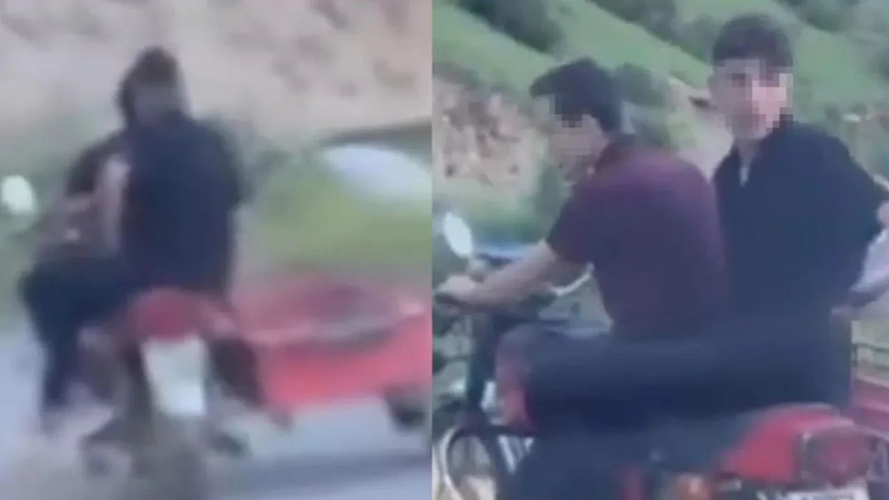Telef olan köpeği motosikletle sürükleyen sürücü serbest bırakıldı