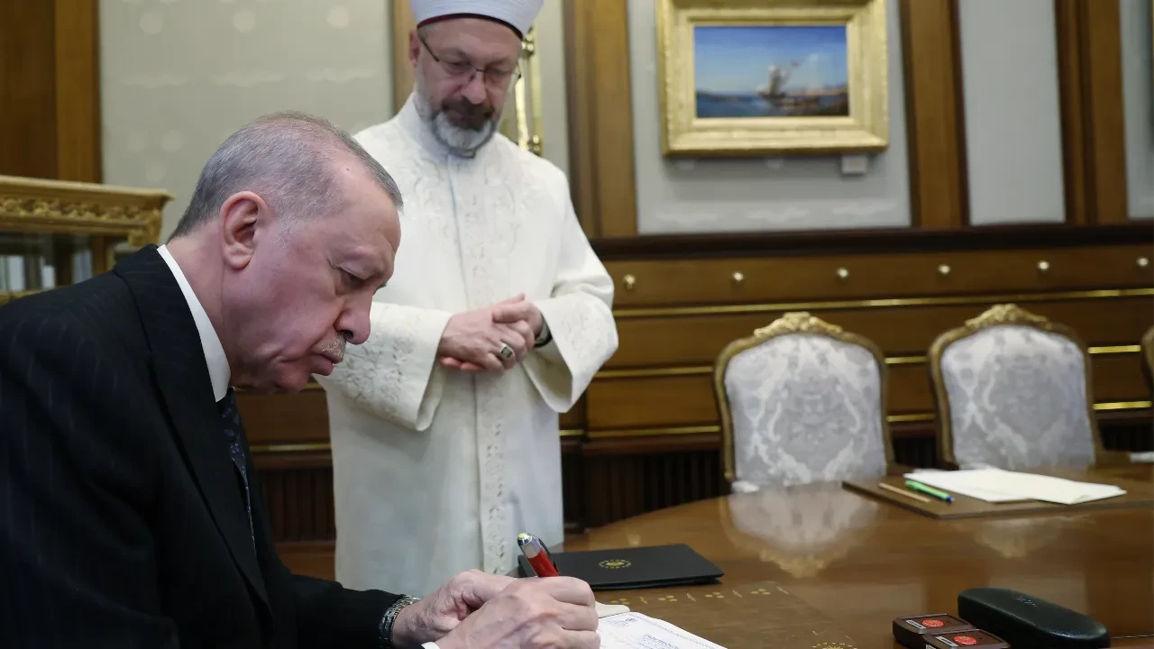 Cumhurbaşkanı Erdoğan, TDV'ye kurban bağışında bulundu