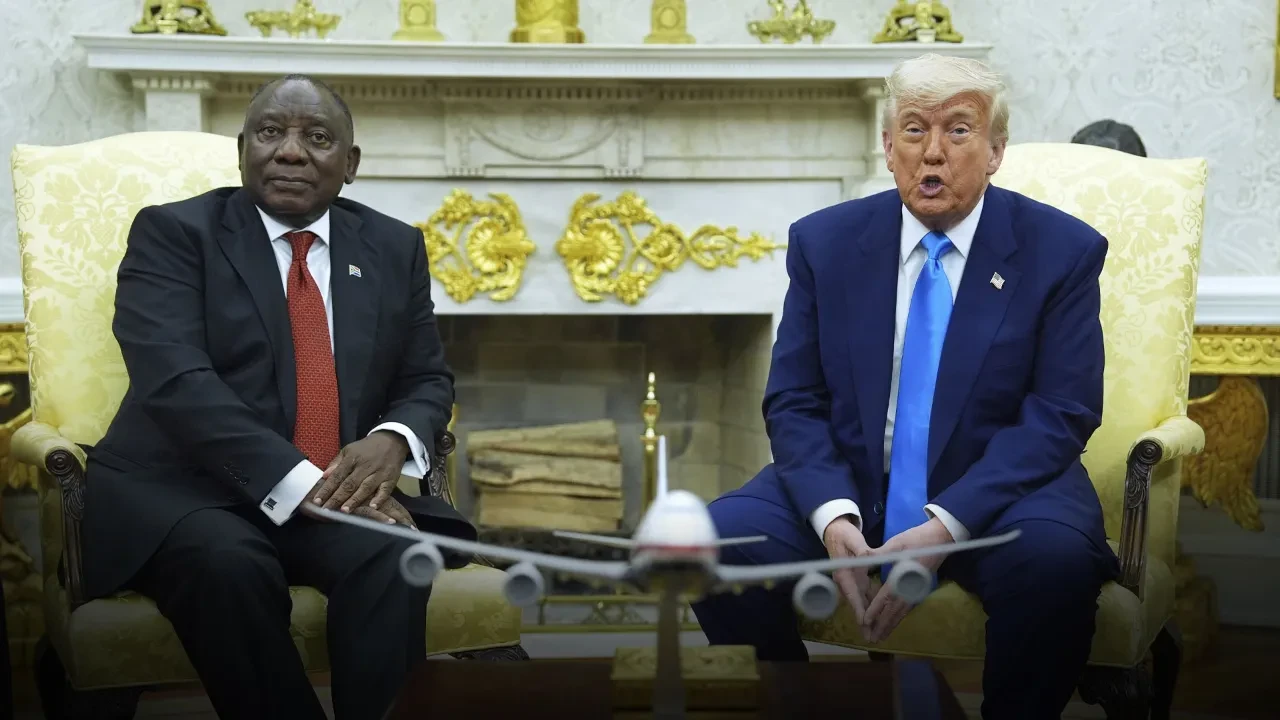 Muhabirin sorusu Trump