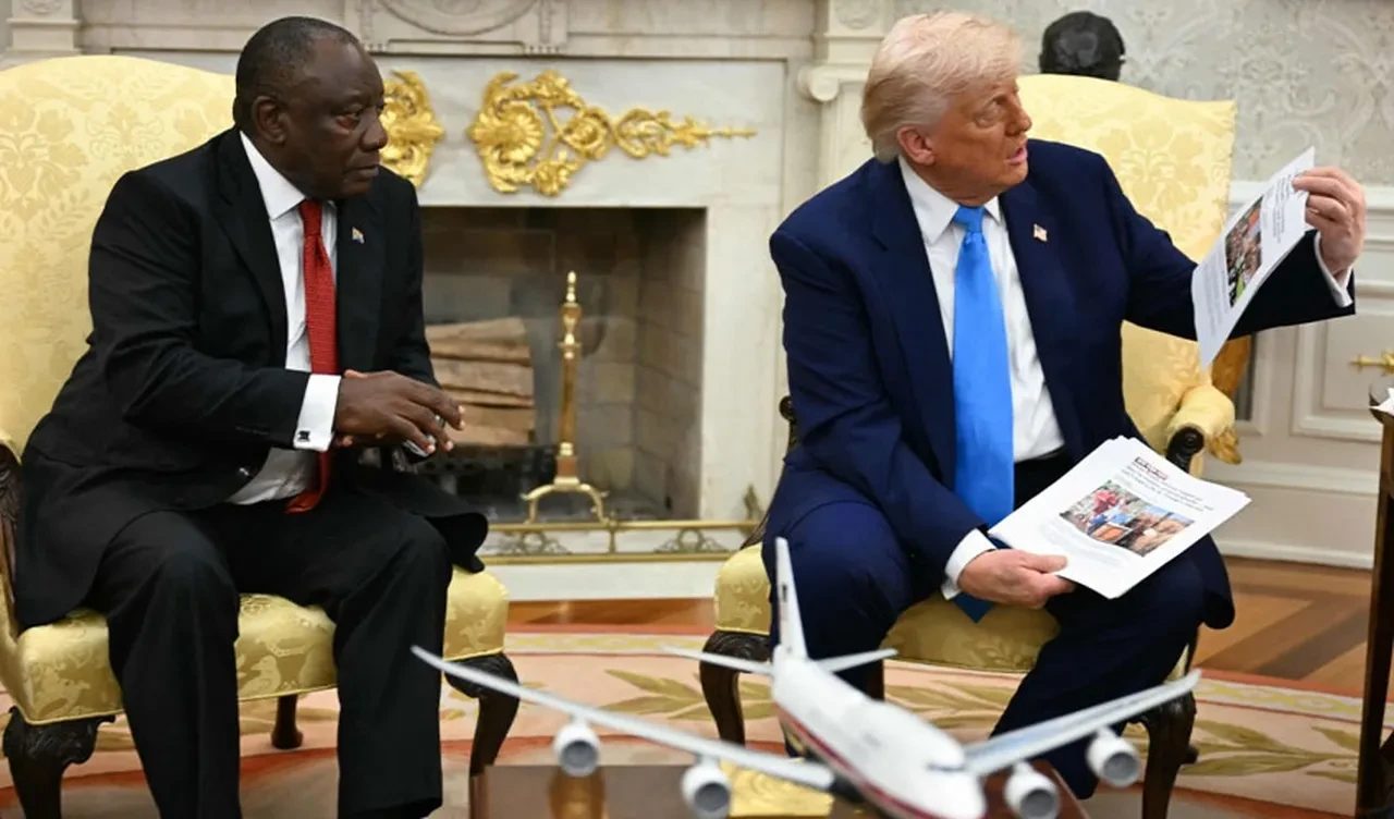 Oval Ofis'te dünyayla paylaştı! Trump'ın 'beyaz çiftçiler öldürüldü' iddiası yalan çıktı