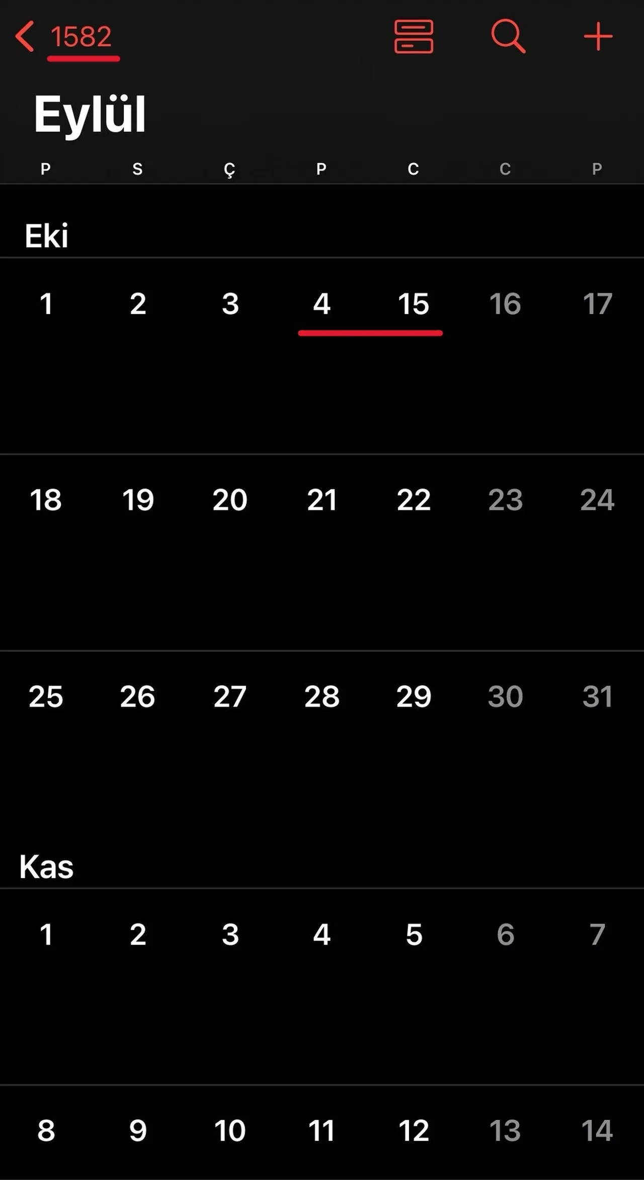 Tarihten silinen 10 gün! iPhone takvimindeki gizem: Ekim ayında 10 gün yok