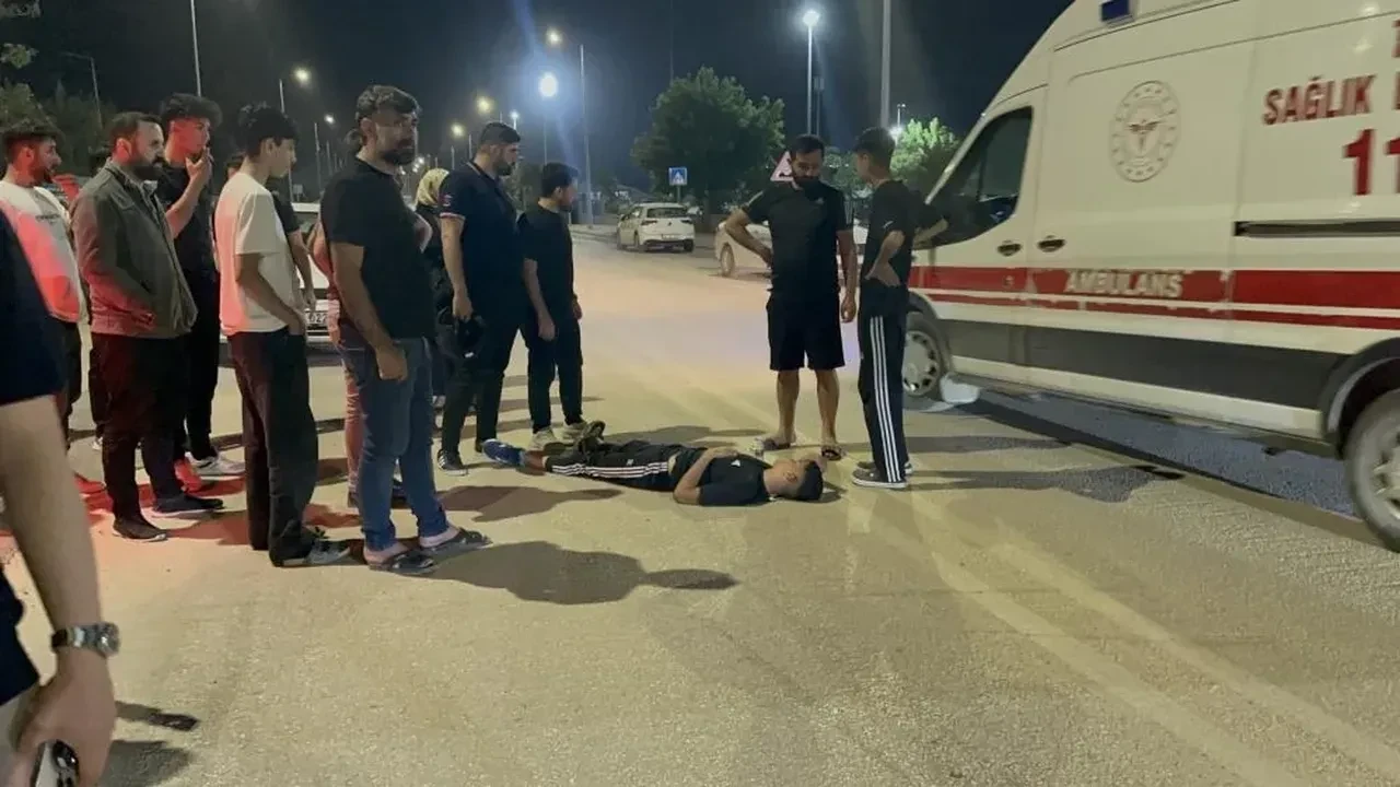 Adıyaman’da ehliyetsiz motosiklet sürücüsü kazada yaralandı