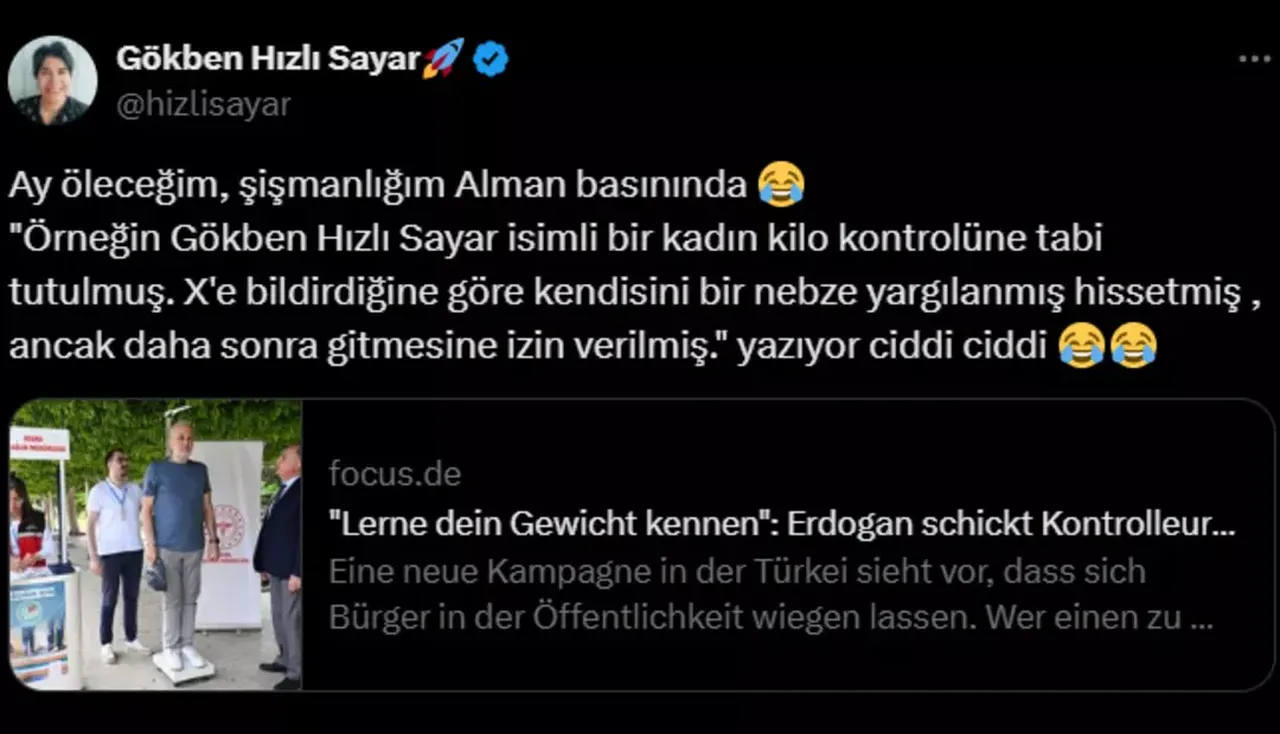 Bakanlığın şişman denetimi esprisi Avrupa'yı karıştırdı! Türk profesörün yazdıklarını gerçek sandılar