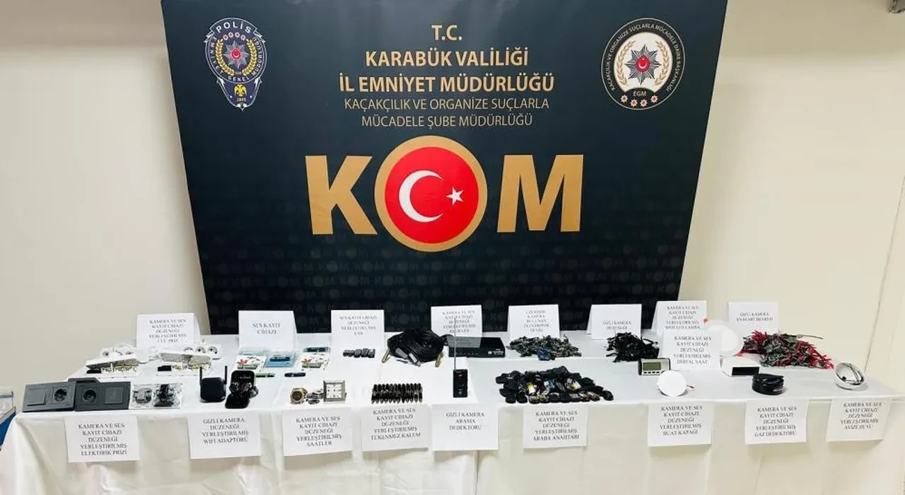 Casus kamera dehşeti! Karabük'ten Türkiye'yi izledi: 55 bin görüntü ortaya çıktı