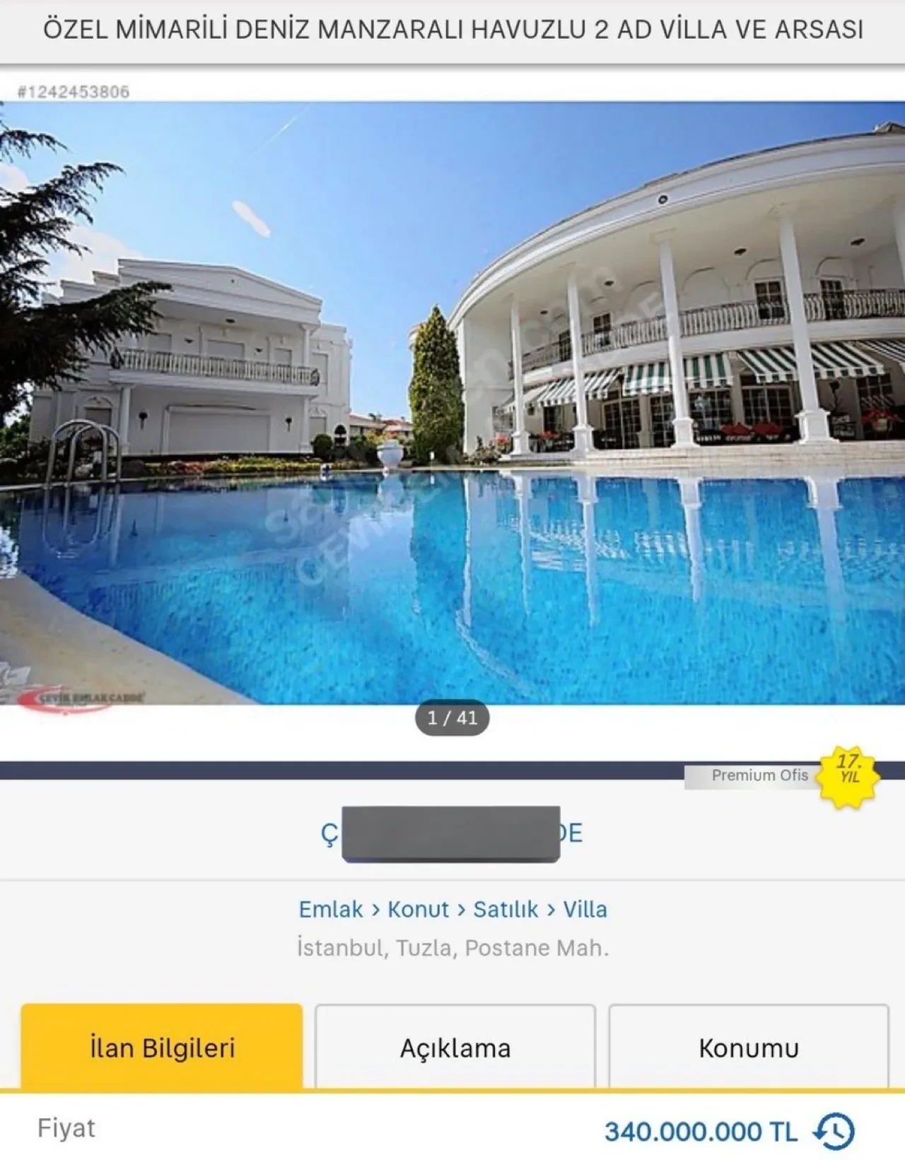 'Medcezir'in çekildiği villa satışa çıktı! İstenen rakam dudak uçuklattı 