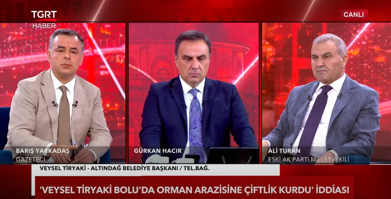 Altındağ Belediye Başkanı Veysel Tiryaki orman arazisine villa mı yaptırdı? Canlı yayında cevap verdi