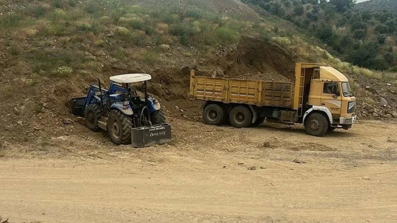 Aydın'da toprak kayması! Genç operatör hayatını kaybetti
