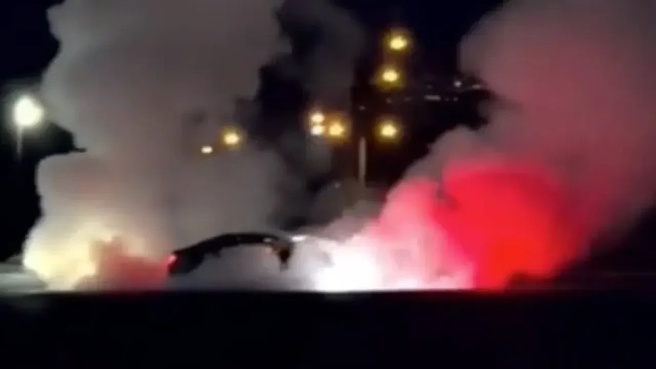 Dinlenme tesisinde drift yapan sürücülere 99 Bin TL ceza