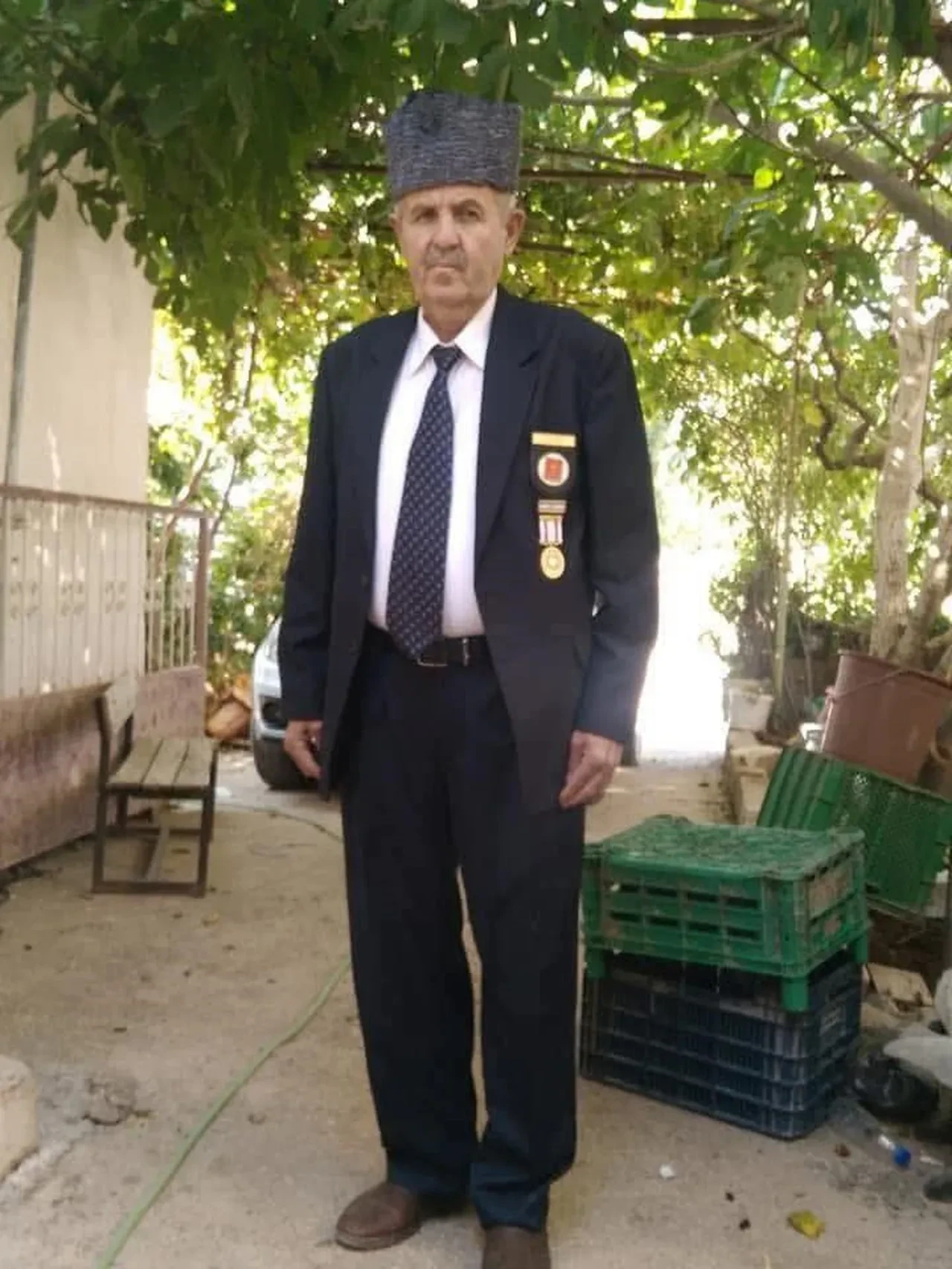 Hayatını kaybeden Kıbrıs gazisi törenle toprağa verildi