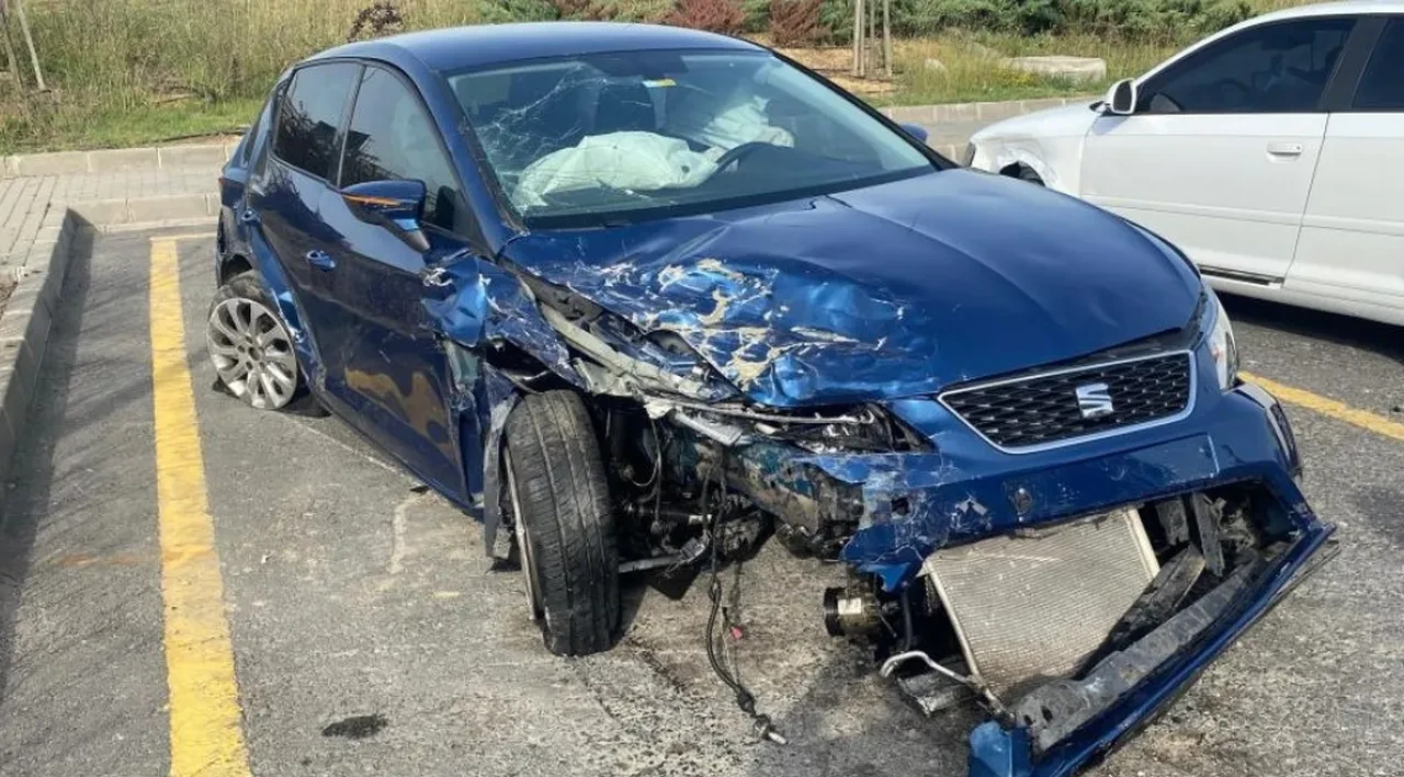 Kuzey Marmara Otoyolu’nda feci kaza: Araç kağıt gibi ezildi, hava yastıkları açılmadı