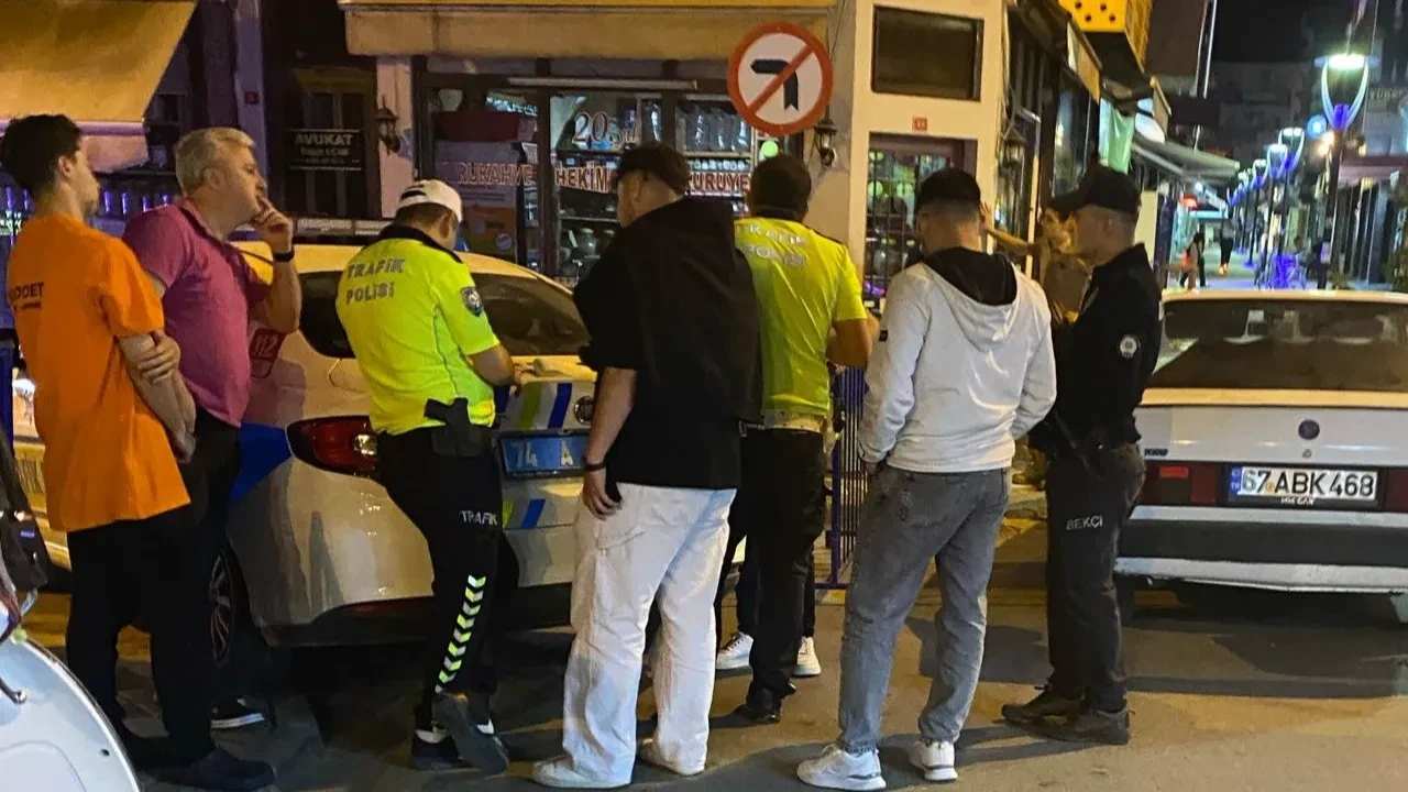 Yüksek sesten durduruldu, ehliyetine el konuldu