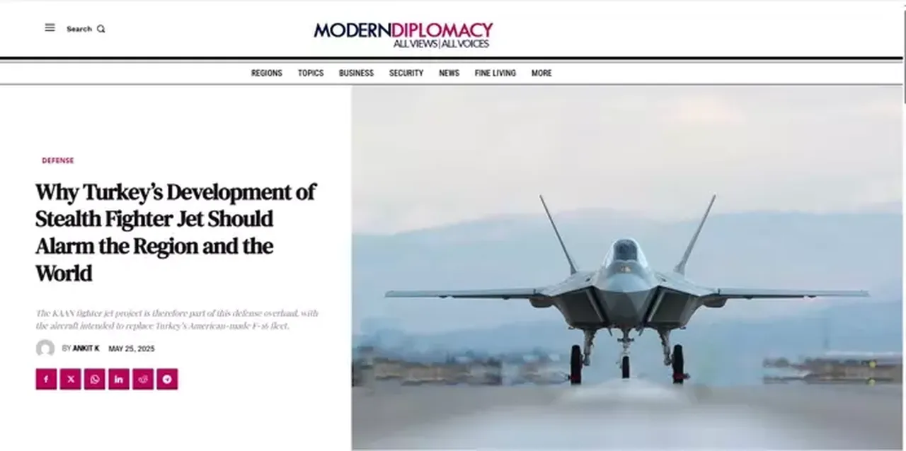 ABD basınından dikkat çeken analiz! Yerli ve milli KAAN, f-35'leri tahtından edecek