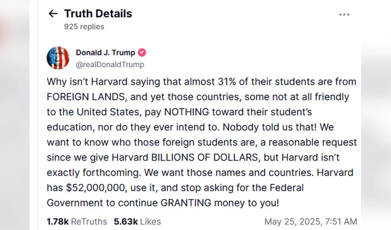 ABD lideri Donald Trump'ın yeni Harvard bahanesi: Arkadaş canlısı değiller