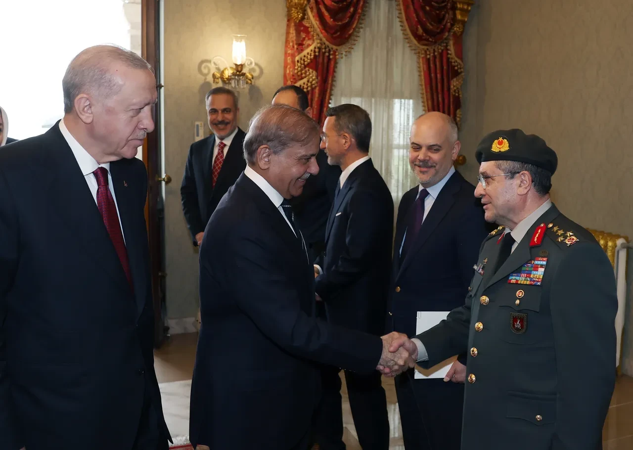 Cumhurbaşkanı Erdoğan Pakistan Başbakanı Şerif'le görüştü