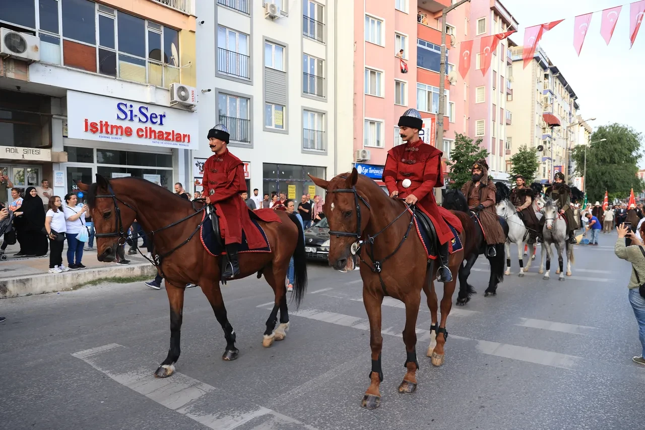 Edirne'de İstanbul'un fethi coşkusu!