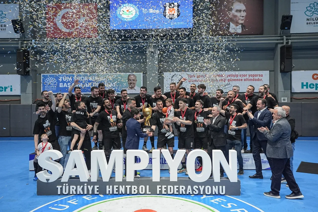Hentbolda Beşiktaş 18. kez şampiyon oldu