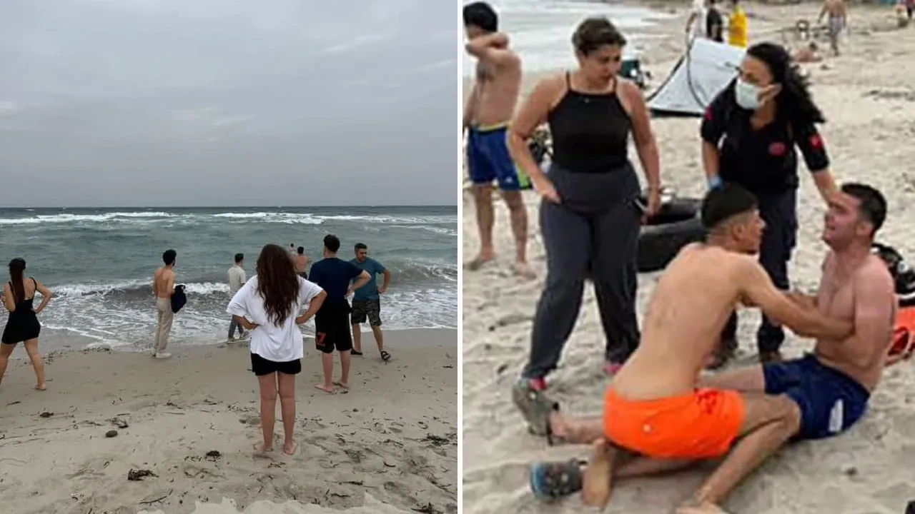 İzmir'de denize giren genç boğuldu! Arkadaşları sinir krizi geçirdi