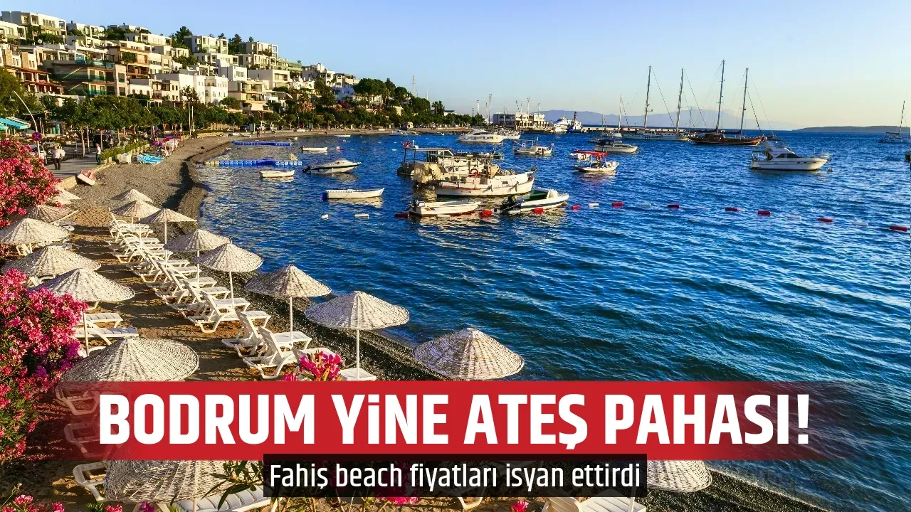 BODRUM YİNE ATEŞ PAHASI!