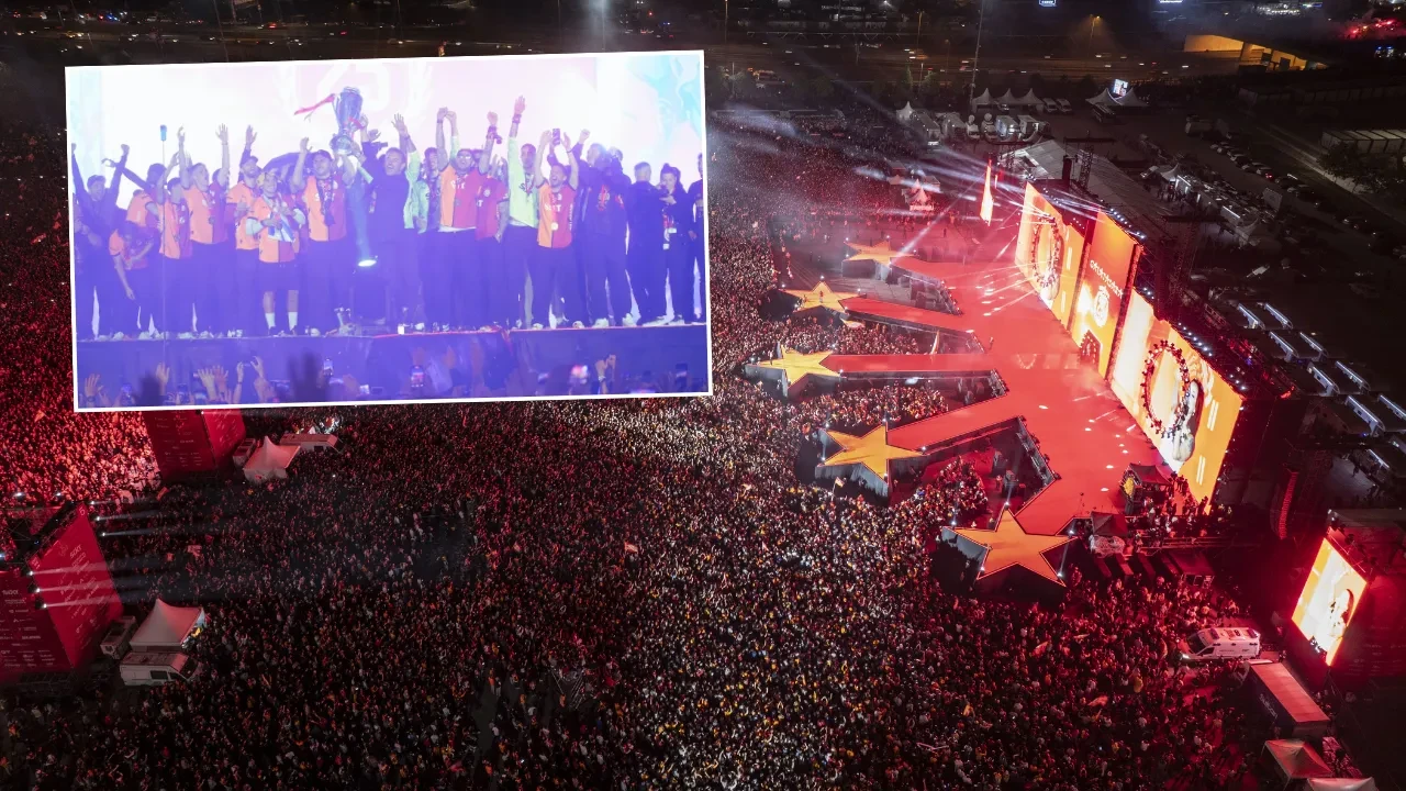 Galatasaray 25. şampiyonluğunu kutluyor!