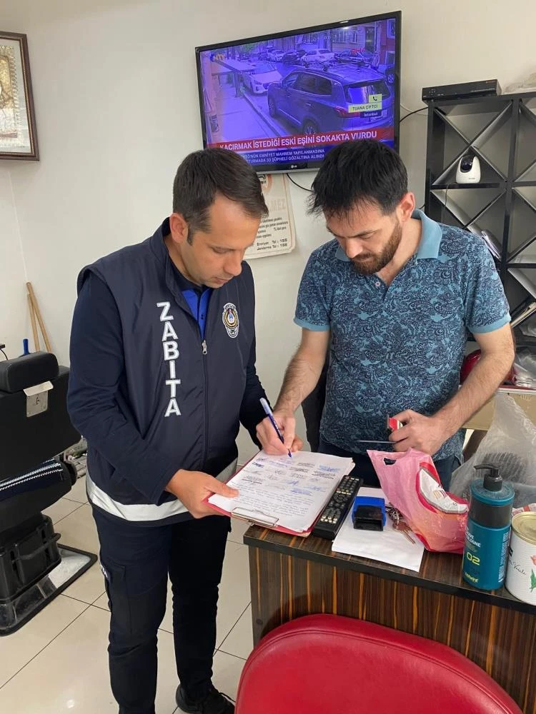 Bozdoğan’da berber ve kuaförlere sıkı denetim!