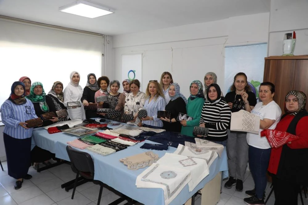 Ordu’da kadınlar tel kırma yaparak el emeklerini dünyaya pazarlıyor