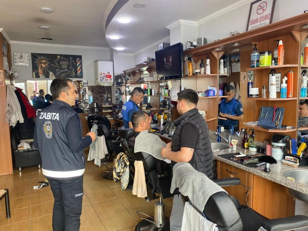 Bozdoğan’da berber ve kuaförlere sıkı denetim!