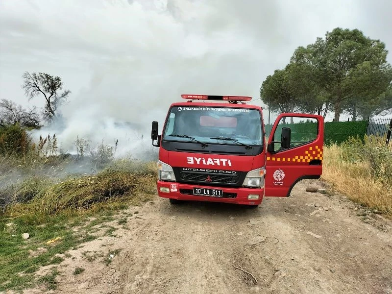 Balıkesir’de bir haftada 14 yangın vakası!