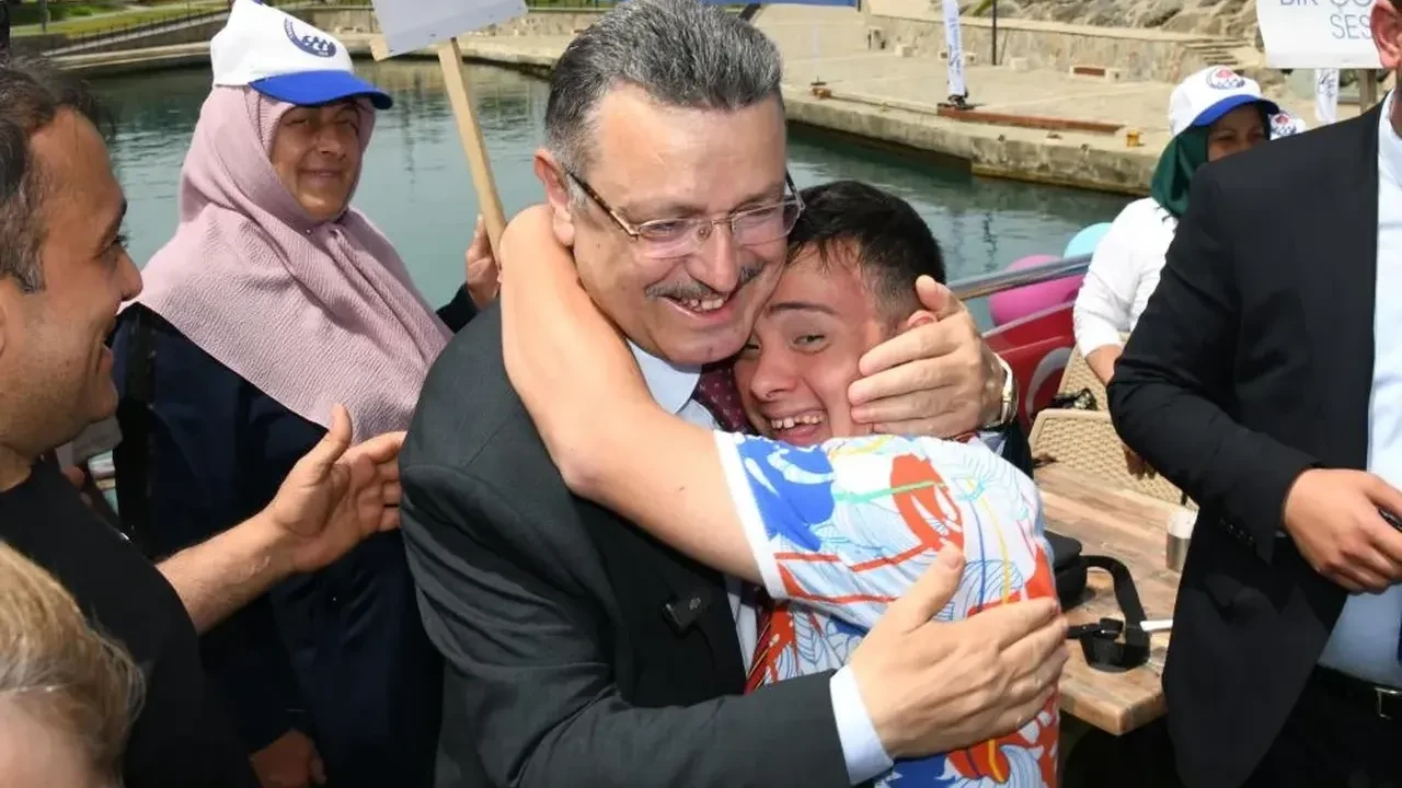 Trabzon'da engelliler Ganita'da buluştu, gönüllerince eğlendi!