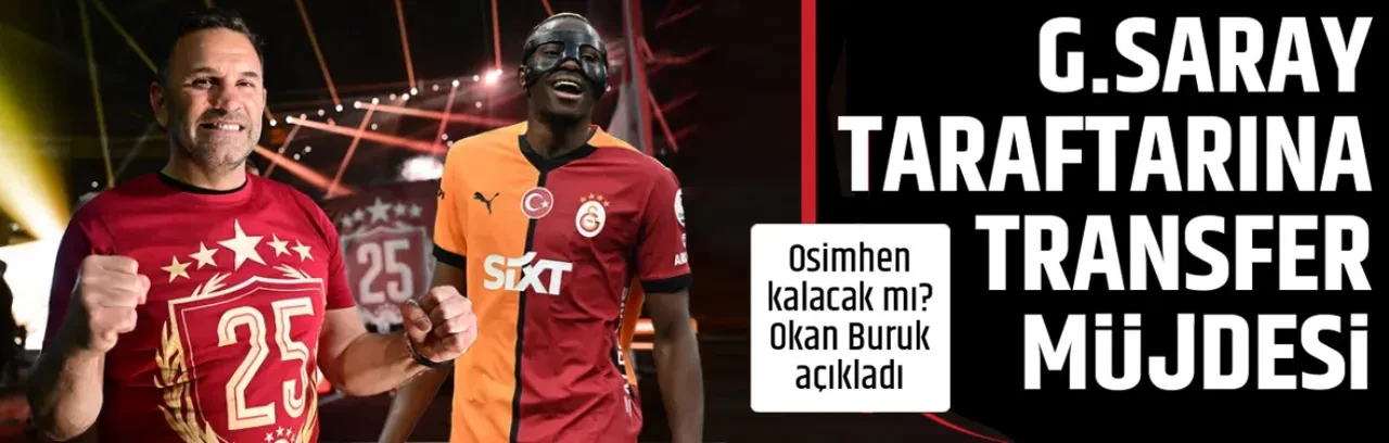 G.SARAY TARAFTARINA TRANSFER MÜJDESİ