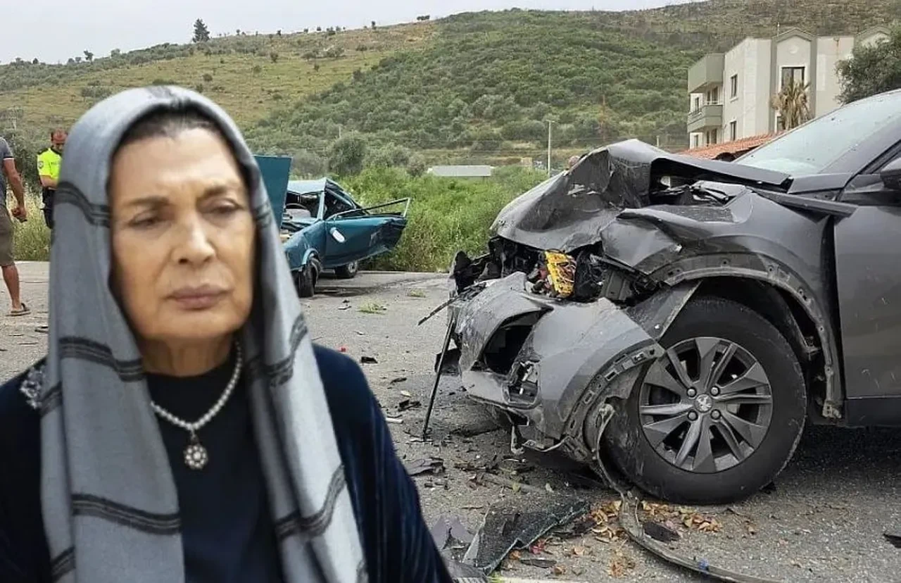 Yalı Çapkını'nın Hattuç halası Şerif Sezer trafik kazası geçirdi! Araç hurdaya döndü