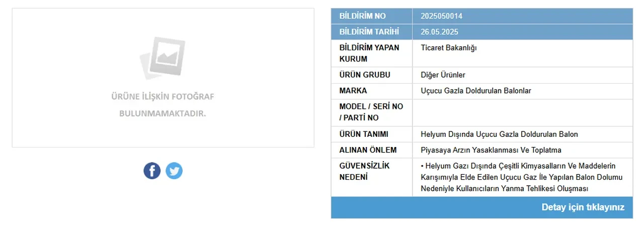 Bakanlık harekete geçti! Yangın tehlikesi taşıyan balonlar toplatılıyor