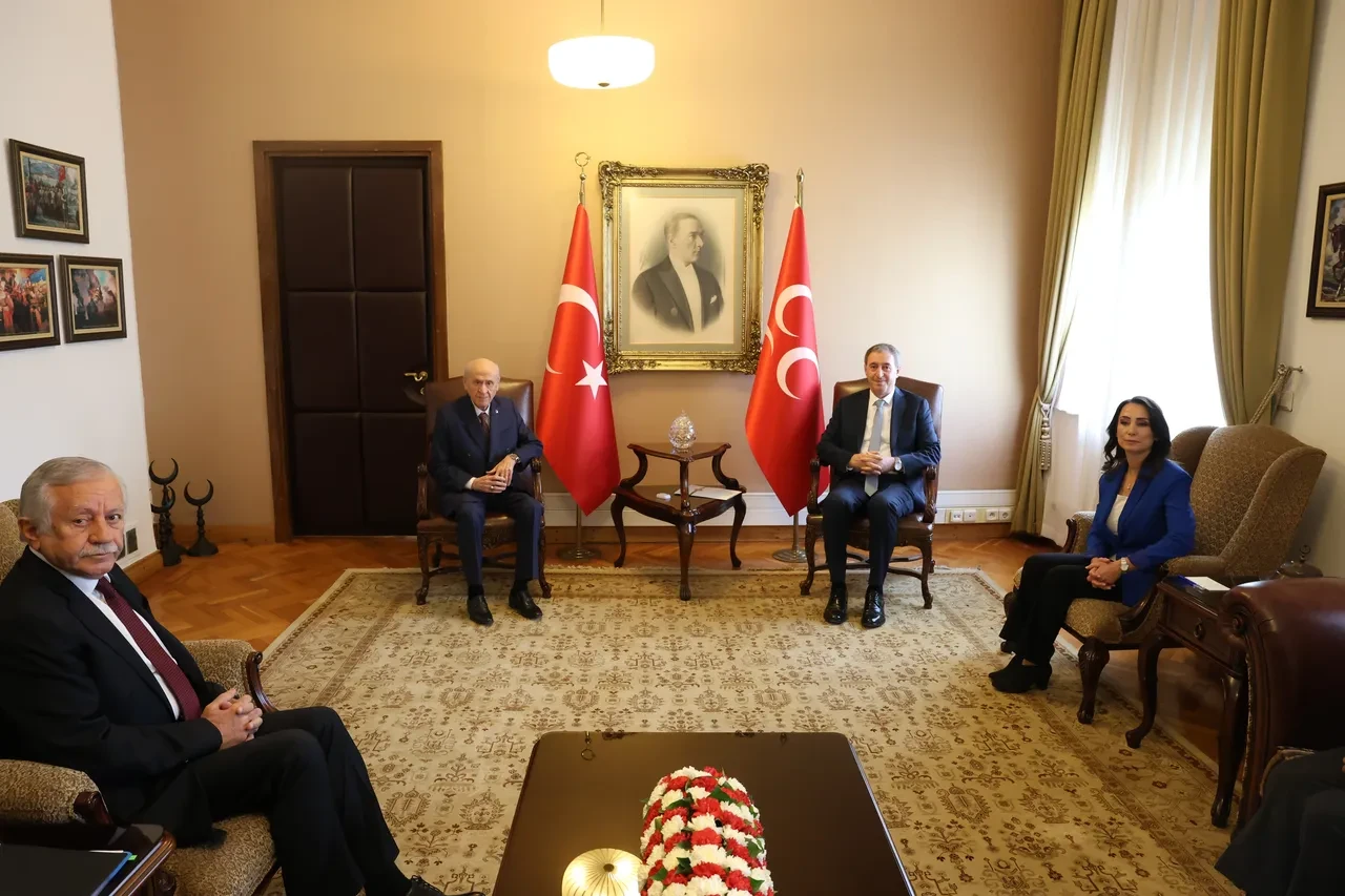 DEM Parti - MHP bir araya geldi: 'son derece yapıcıydı'