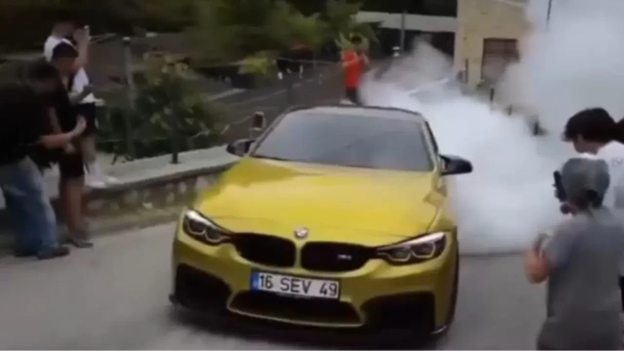 Driftçi maganda cezadan kaçamadı! Utanmadan makbuzlarla fotoğraf çekti