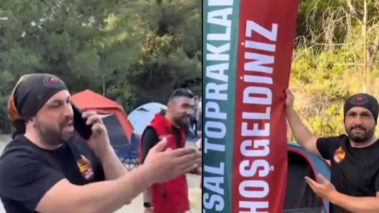 Reklam şirketinin hatası herkesi güldürdü! Hacıların flaması off-road ekibine yollandı:  'Kutsal topraklara hoş geldiniz'