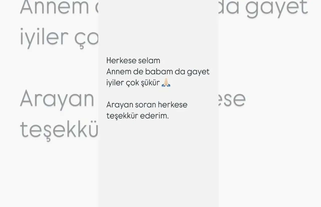 Şerif Sezer Arna'nın son sağlık durumu hakkındaki bilgiyi kızı Deniz Arna verdi