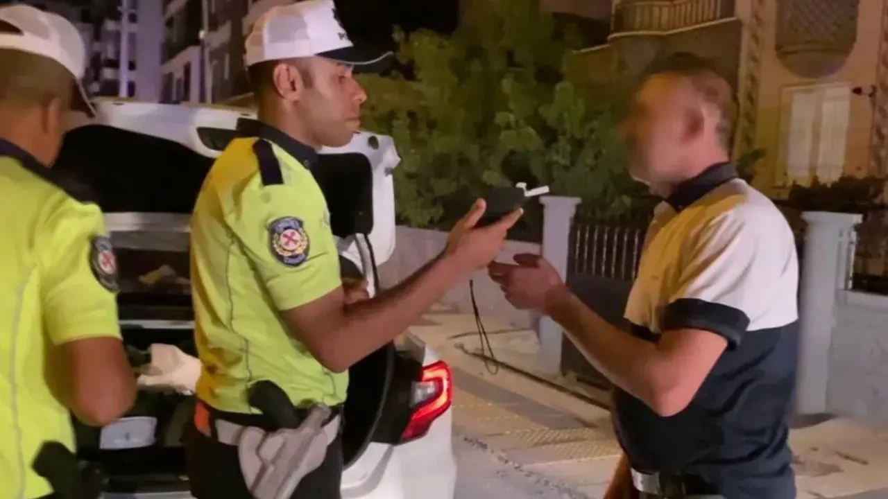 1.24 promil alkollü çıktı, bir de polisi suçladı!