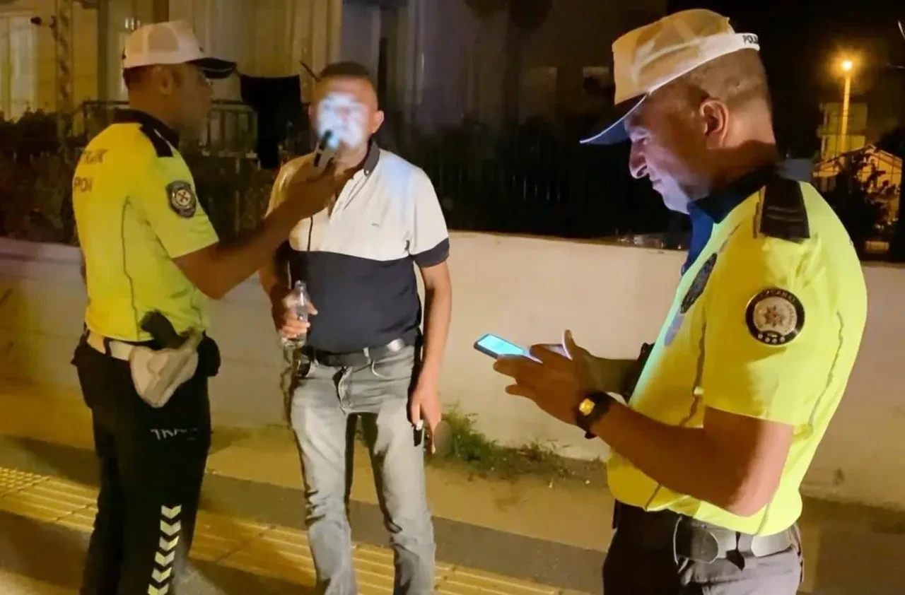 1.24 promil alkollü çıktı, bir de polisi suçladı!