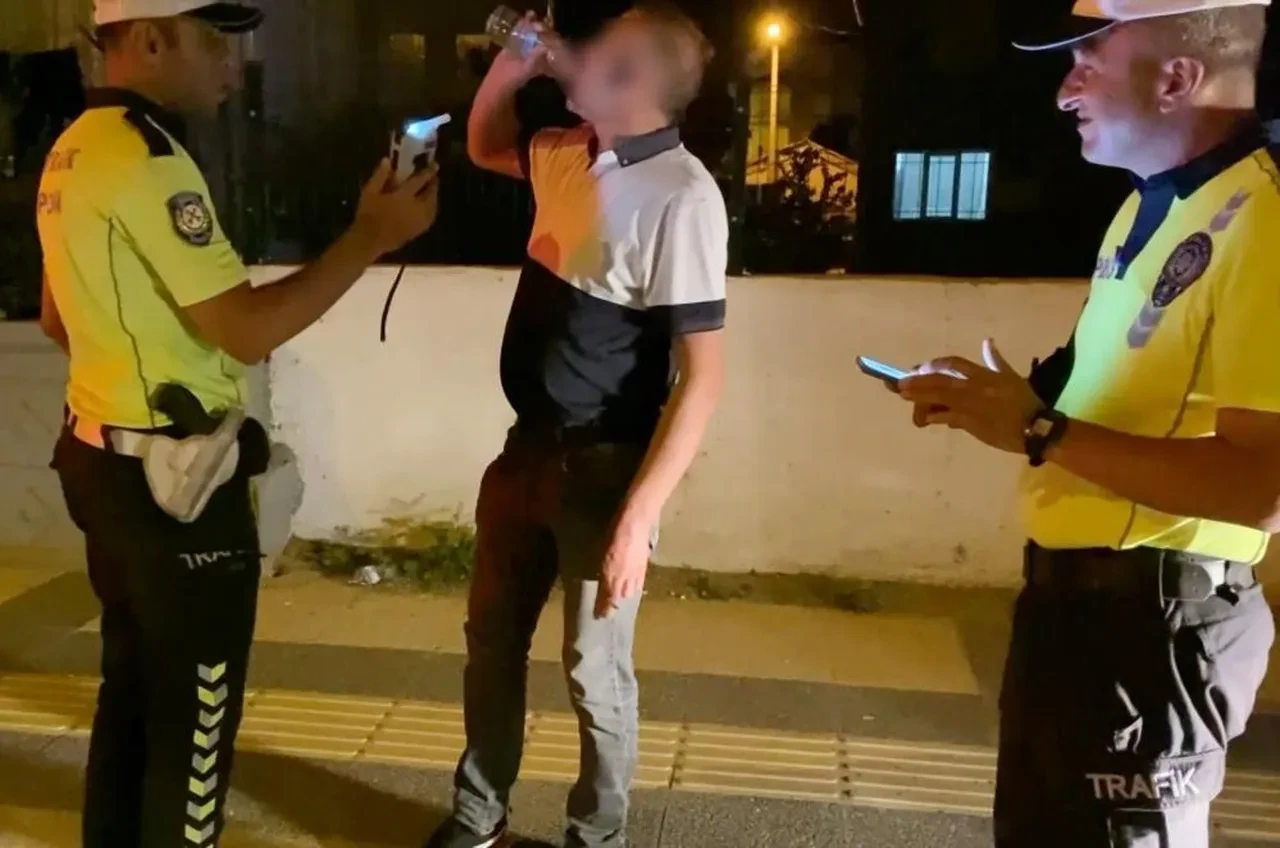 1.24 promil alkollü çıktı, bir de polisi suçladı!