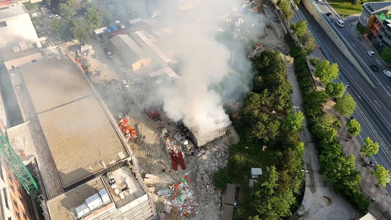 İstanbul Üniversitesi'nde yangın