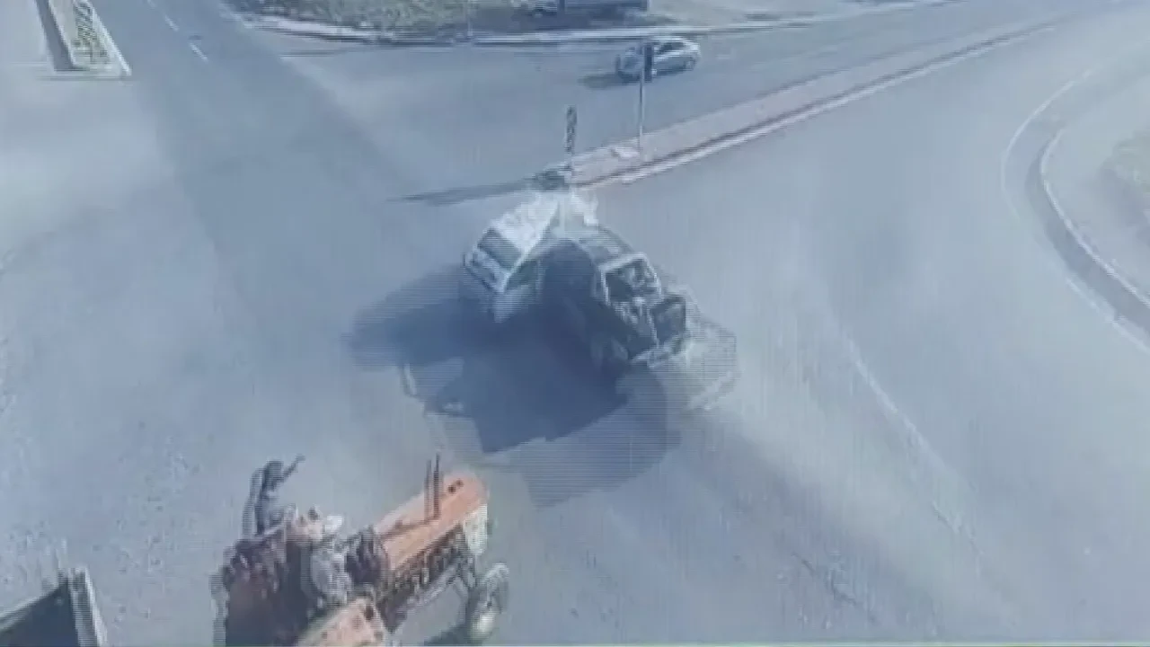 Kırmızı ışık ihlalinde yaşlı çift hayatını kaybetmişti! Kaza anı saniye saniye kamerada