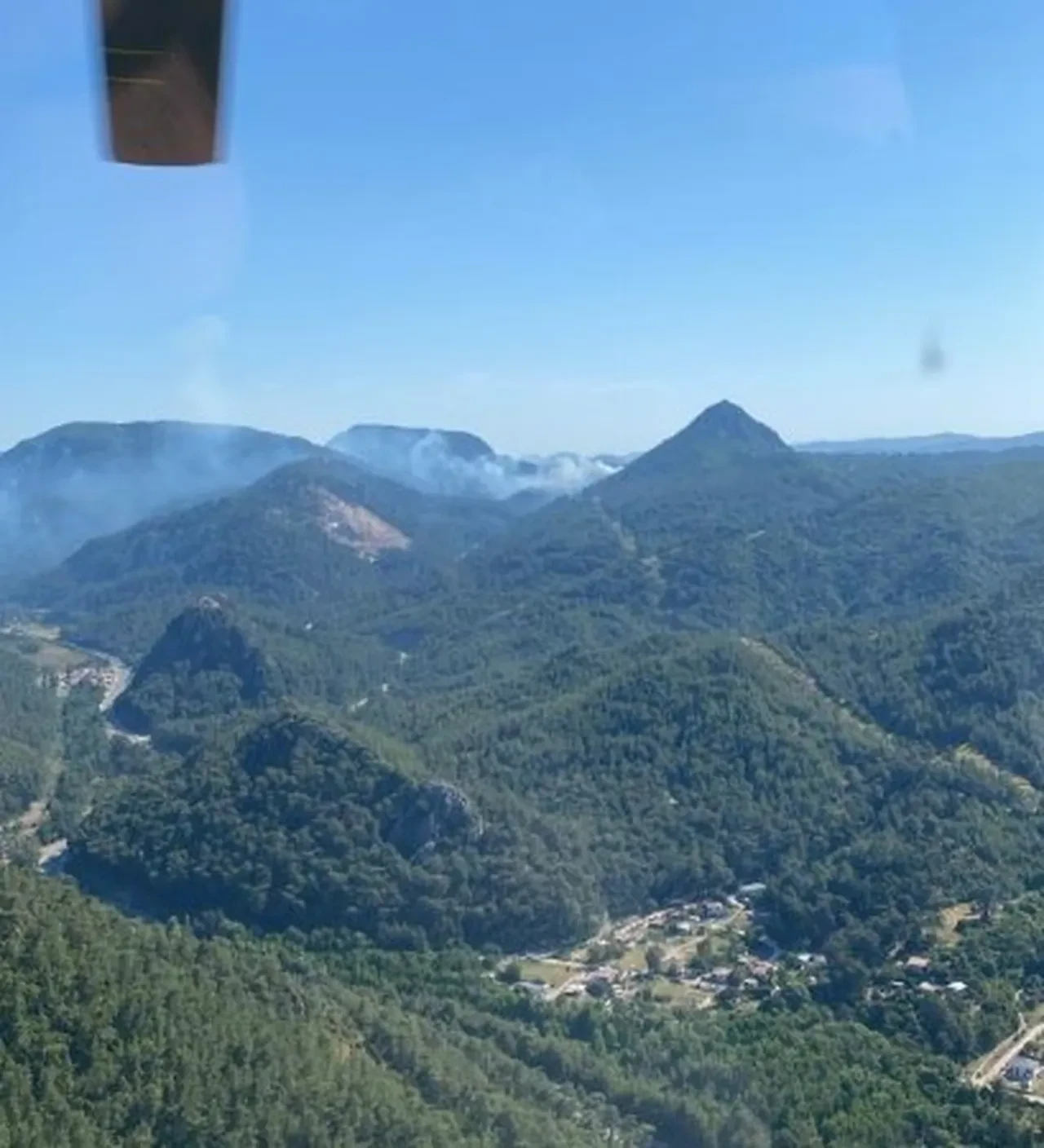 Marmaris’te orman yangını!