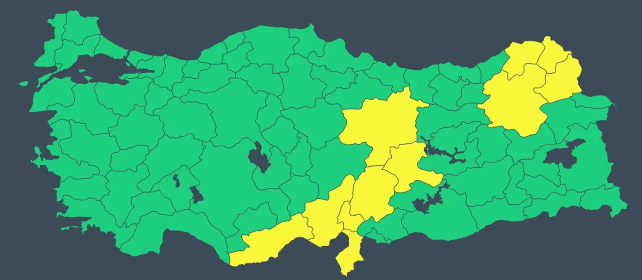 Meteoroloji'den 11 il için sarı kodlu uyarı: Kuvvetli sağanak ve fırtına geliyor! İşte 28 Mayıs il il hava durumu