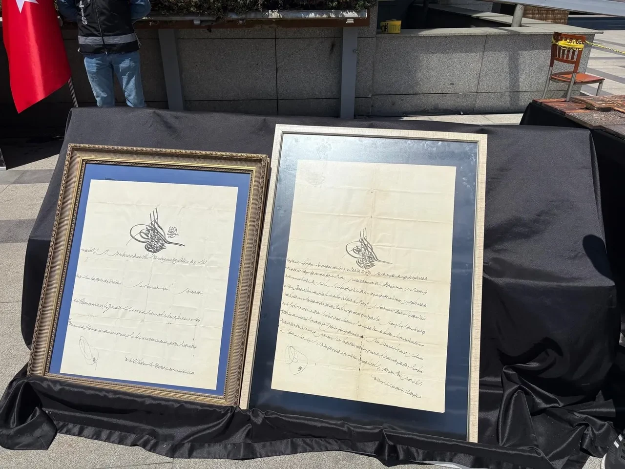 Sultan Abdülhamid'in fermanını çaldılar! İstanbul Havalimanı'nda tarihi operasyon
