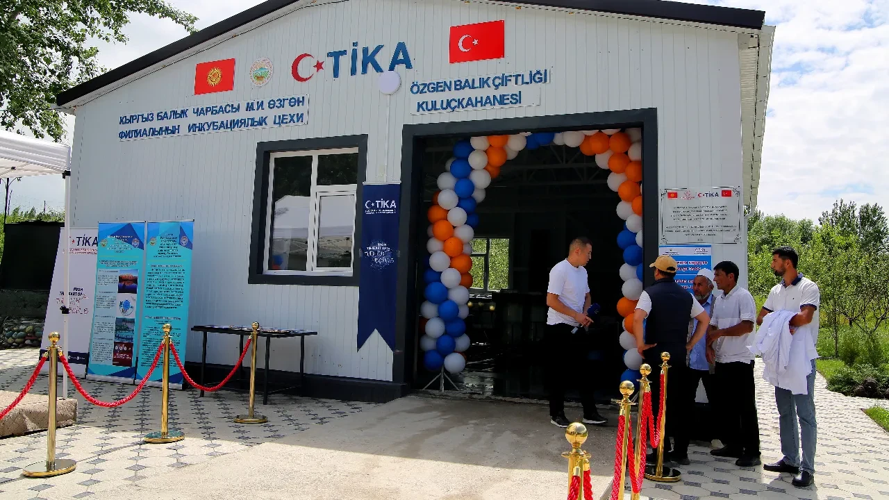  TİKA'dan Kırgızistan'a dev balıkçılık hamlesi: modern tesis kuruldu!