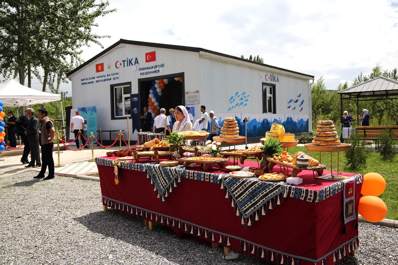 TİKA'dan Kırgızistan'a dev balıkçılık hamlesi: modern tesis kuruldu!