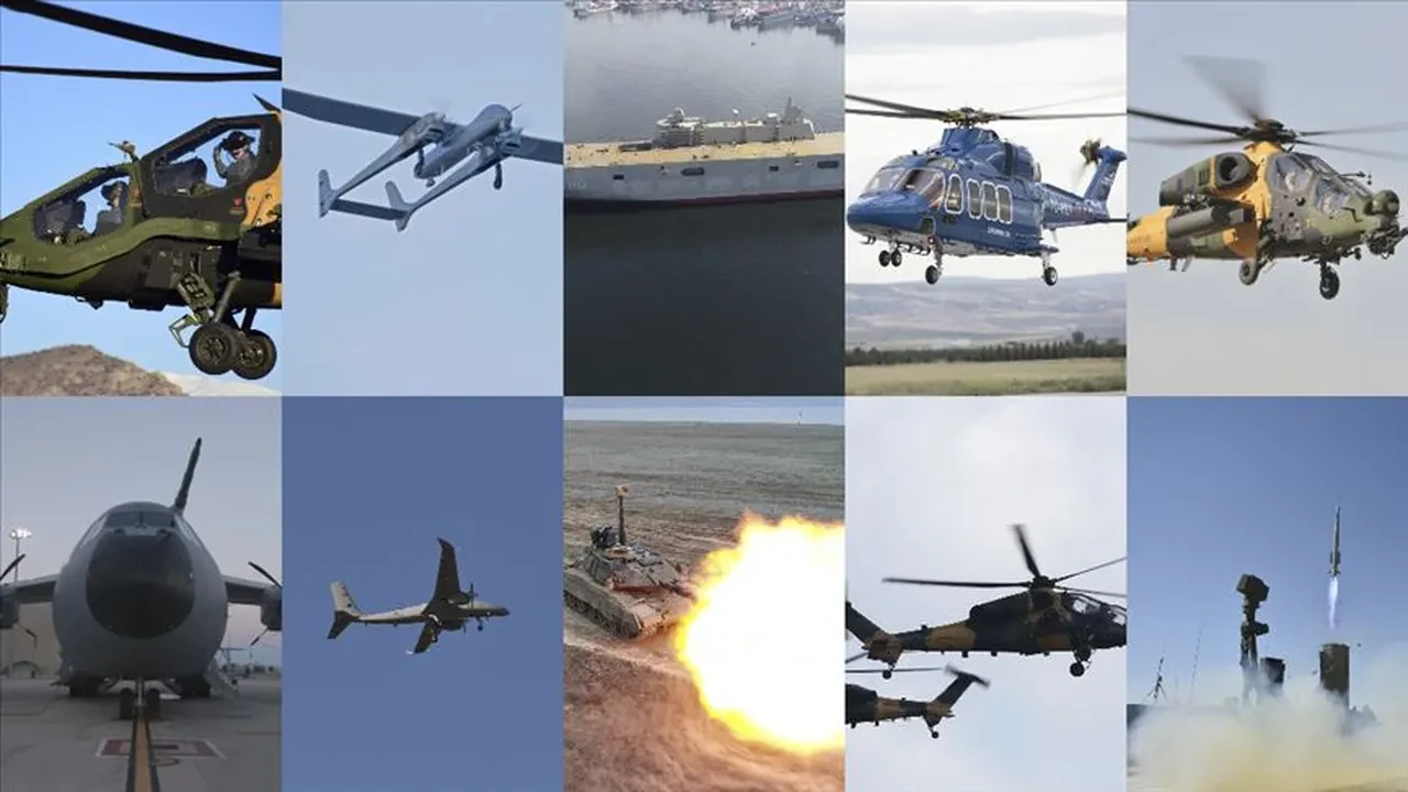 Türk savunma ürünlerinde hedef 10 milyar dolar