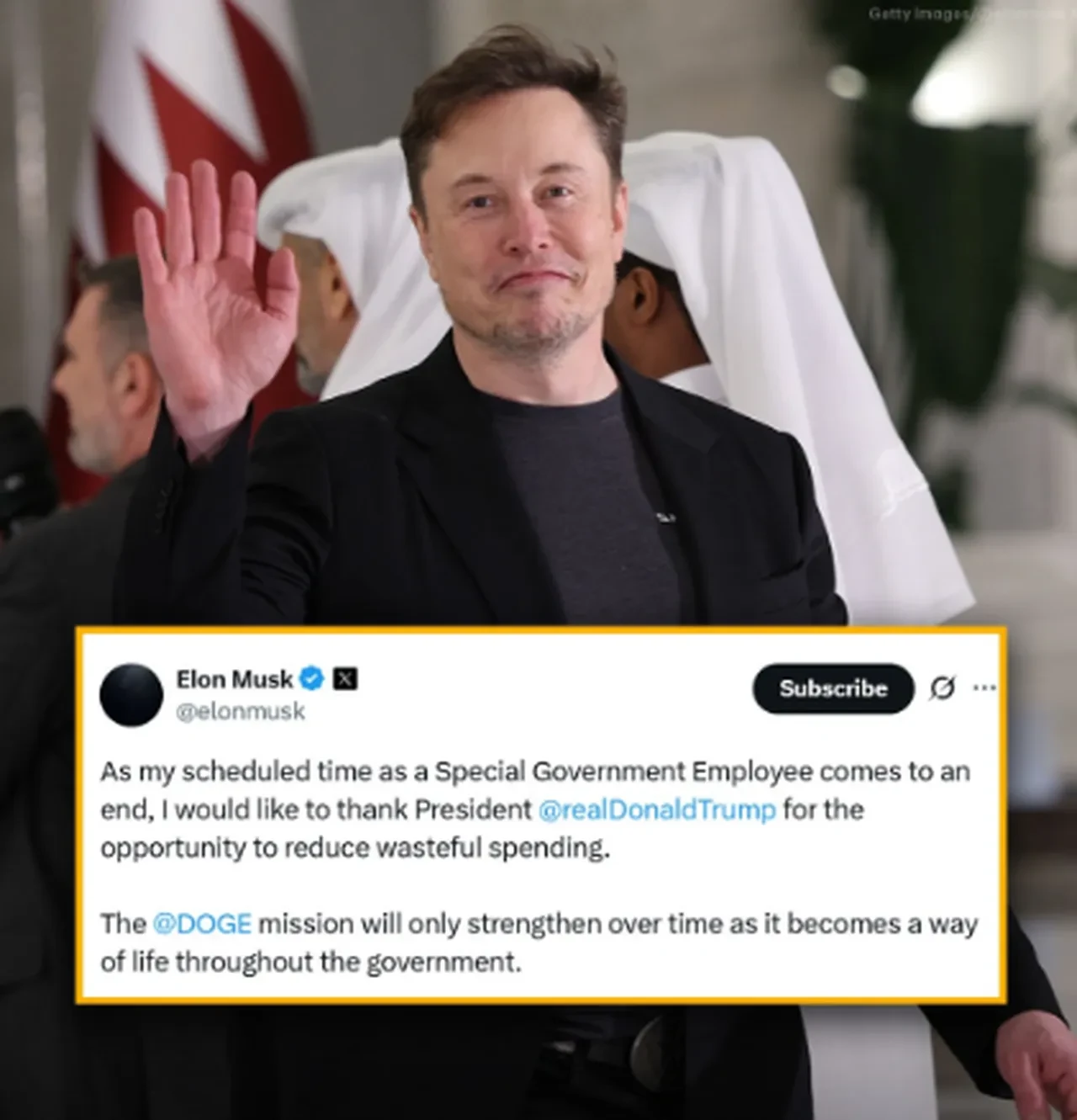 ABD'de bir dönem sona erdi! Elon Musk Beyaz Saray’dan resmen ayrıldı