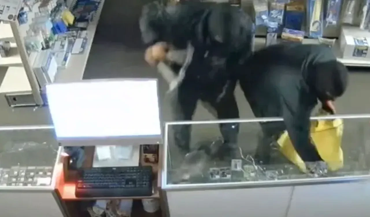 Çekiçle girdikleri mağazalardan binlerce dolarlık Pokemon kartları çaldılar