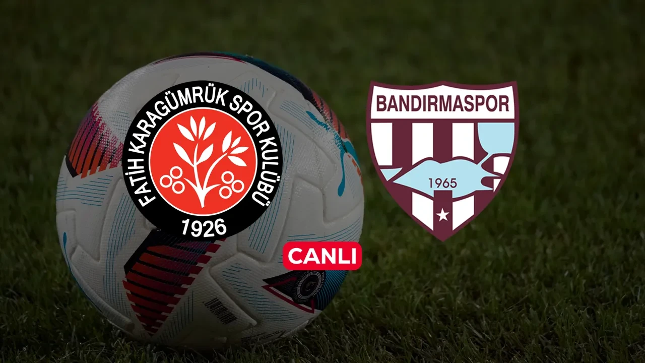 Karagümrük Bandırmaspor maçı hangi kanalda? Şifresiz canlı yayınlanacak